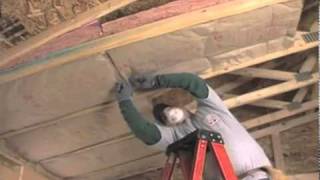 Owens Corning  Ceiling Batt Insulation [upl. by Olinde]