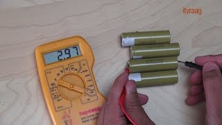 How to test 18650 battery cells to use for battery packs [upl. by Pomfret]