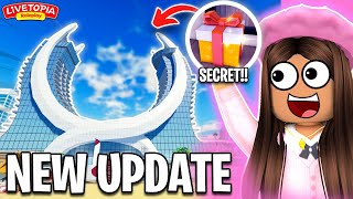 NEW KATARA TOWERS HOTEL in LIVETOPIA Roleplay ROBLOX Update 137 [upl. by Hatti]