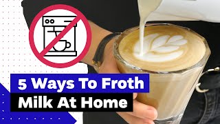 How To Froth Milk At Home Best Milk Frothers Review [upl. by Noerb]