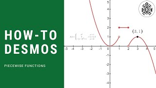 How To Piecewise Functions in Desmos [upl. by Amalbergas]