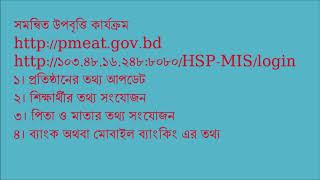 Stipend HSPMIS উপবৃত্তি ফরম পূরণে যা যা প্রয়োজন [upl. by Irafat240]