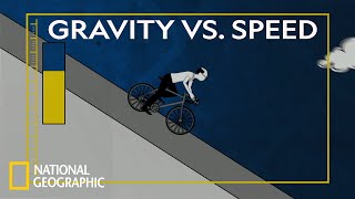 The Perils of Downhill Cycling  Science of Stupid Ridiculous Fails [upl. by Aerdua]