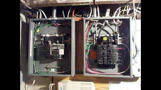 Inexpensive residential generator hookup [upl. by Ahsenrat]