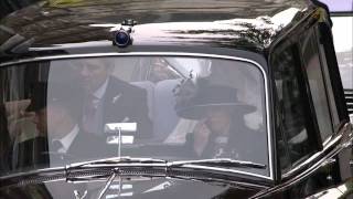 Catherine Middleton leaving Goring Hotel [upl. by Nilyak]