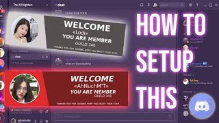 Setup Bot to say welcome and Goodbye In discord 2020 [upl. by Hardy601]