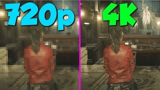 720p vs 4K  Gaming [upl. by Makell]