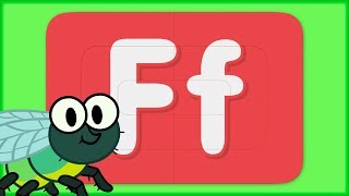 Letter F  Turn amp Learn the Alphabet For Kids [upl. by Lachish]