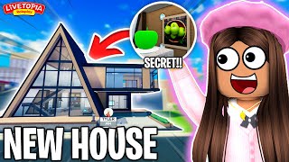 NEW HOUSE SECRET in LIVETOPIA Roleplay ROBLOX update 101 [upl. by Gustaf30]