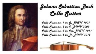 Johann Sebastian Bach  Cello suites in 432 Hz great for reading or studying [upl. by Survance]