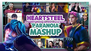 HEARTSTEEL quotPARANOIAquot Reaction Mashup [upl. by Tutt]