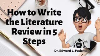 How to Write the Literature Review in 5 Steps PPT [upl. by Bunder]