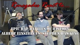 Renegades React to Epic Rap Battles of History Albert Einstein v Stephen Hawking [upl. by Qahsi]