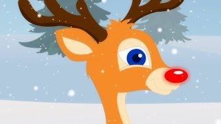 Rudolph The Red Nosed Reindeer  Christmas Carols For Kids With Lyrics [upl. by Gora]