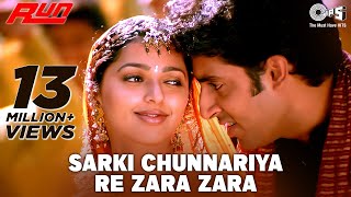 Sarki Chunnariya Re Zara Zara  Run  Abhishek Bachchan Bhoomika Chawla  Alka Yagnik Udit Narayan [upl. by Eiralam]